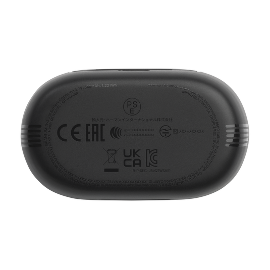 JBL Quantum TWS Air - Black - True wireless gaming earbuds - Bottom image number null